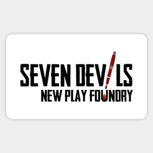 Seven Devils New Play Foundry logo Sticker